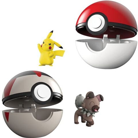 Figurine - Pokemon - Pokéball Et Figurine 5 Cm